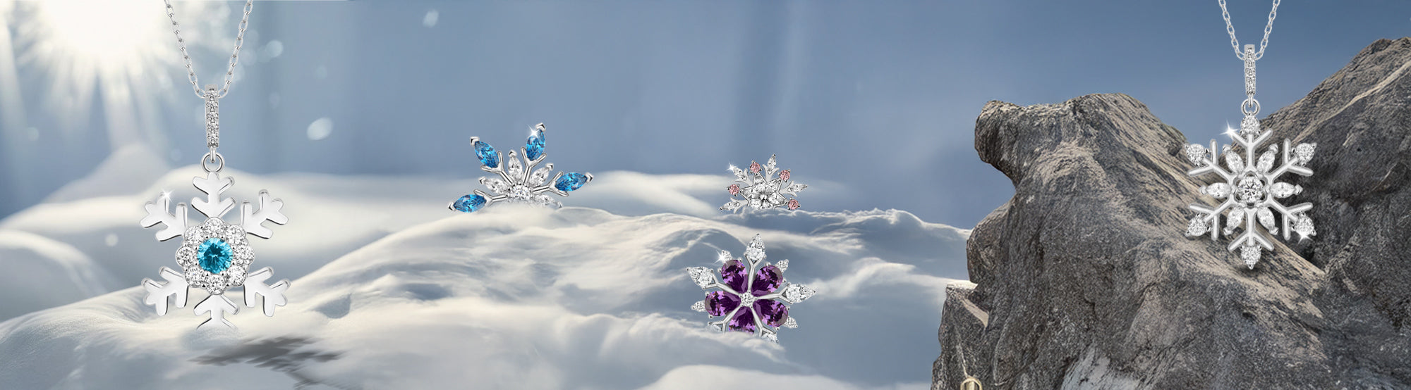 Schneeflocken Kette