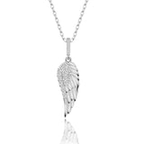 Engelsflügel Kette 925er Sterlingsilber für Damen