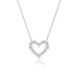 Herz-Kette Für Damen 925er Silber