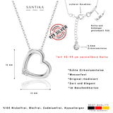 Herz-Kette Für Damen 925er Silber