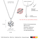Halskette Zirkonia Anhänger Für Damen 925er Silber