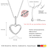 Herz-Kette Für Damen 925er Silber