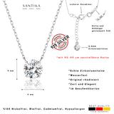 Halskette Zirkonia Anhänger Für Damen 925er Silber