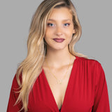 Silberkette mit Zirkon-Schmetterlingsanhänger Für Damen 925er Silber mit Anhänger