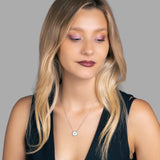 Halskette mit bösem Blick Für Damen 925er Silber mit Anhänger