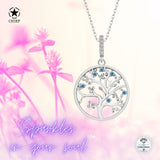 Lebensbaum kette Für Damen 925er Silber mit Anhänger