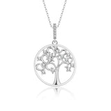 Lebensbaum kette Für Damen 925er Silber mit Anhänger