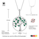 Lebensbaum kette Für Damen 925er Silber mit Anhänger