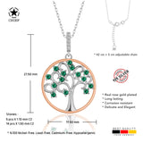 Lebensbaum kette Für Damen 925er Silber mit Anhänger