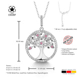 Lebensbaum kette Für Damen 925er Silber mit Anhänger