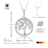 Lebensbaum kette Für Damen 925er Silber mit Anhänger