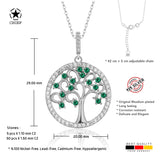 Lebensbaum kette Für Damen 925er Silber mit Anhänger