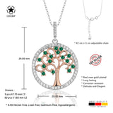 Lebensbaum kette Für Damen 925er Silber mit Anhänger