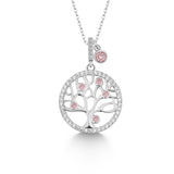 Lebensbaum kette Für Damen 925er Silber mit Anhänger