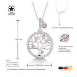 Lebensbaum kette Für Damen 925er Silber mit Anhänger