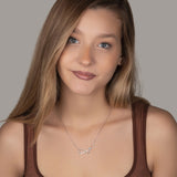 Unendlichkeitskette Für Damen 925er Silber mit Anhänger