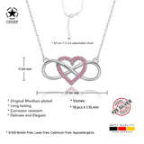 Unendlichkeitskette Für Damen 925er Silber mit Anhänger