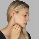 Kreuz Ohrringe Für Damen 925er Silber