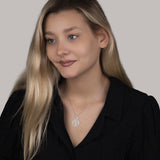 Lebensbaum kette Für Damen 925er Silber mit Anhänger