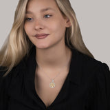 Lebensbaum kette Für Damen 925er Silber mit Anhänger